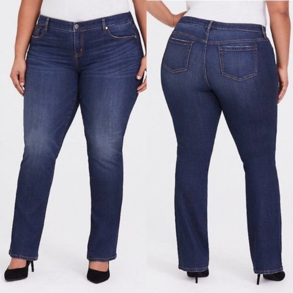Torrid High Rise Bootcut Jeans Plus 18Tall